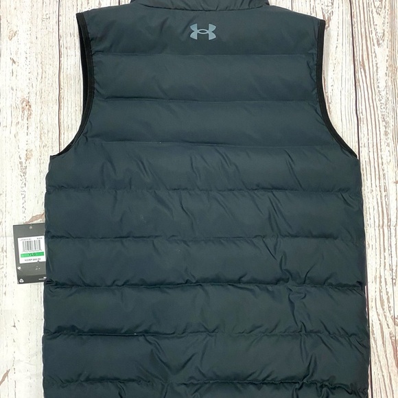 Under Armour Men's Black Puffer Vest - Picture 2 of 4